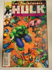 Marvel INCREDIBLE HULK #467 (1998) Spider-Man, Iron Man, Captain America, App.