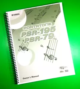 Owner's Manual for Yamaha PSR-195 PSR-79, 53 Pages With Clear Covers! - Picture 1 of 1