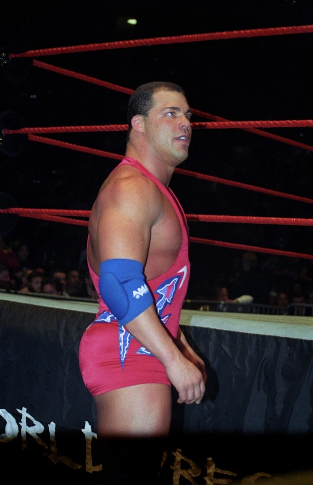 KURT ANGLE VINTAGE 8x10 COLOR PHOTO ROH ECW WWF NXT AEW NXT WWE - Image 1 of 1