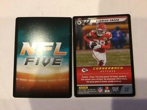 #C37 L'jarius Sneed Chiefs CB - Común - 2021 Panini cinco NFL cantidad promedio - Imagen 1 de 1