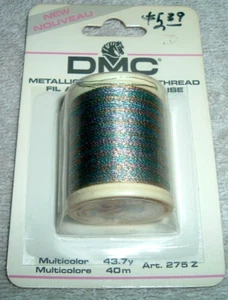 DMC Multicolor Metallic Embroidery Thread 40 meter Spool~ WA - Picture 1 of 1