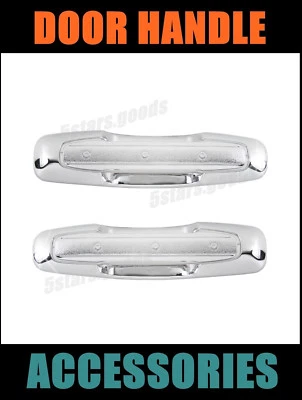 Cubiertas de manija de puerta lateral cromadas 4P para Chevrolet Tracker 1999-2004 2 puertas Foto 1 de 4