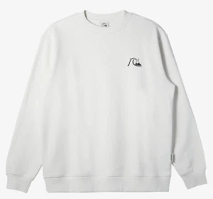 Quiksilver DNA Bubble Pullover Sweatshirt Premium Heavyweight Mens Size XL NEW - Picture 1 of 3