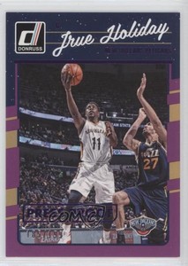 2016-17 Panini Donruss Press Proof Purple /199 Jrue Holiday #99