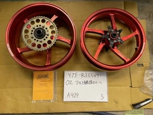 OZ Yamaha YZF-R1 5VY Forged Aluminum Front & Rear Wheel Set Used - Picture 1 of 10