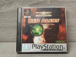 Playstation 1 Command and Conquer Red Alert con Manual Platinum psone 1 - Imagen 1 de 5