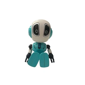 Figura de voz DITTO The Babble Bot Talking Metal Robot Teal EE. UU. Juguetes repeticiones - Imagen 1 de 6