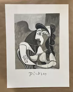 Litografía de papel con arcos para mujer Picasso - Imagen 1 de 8