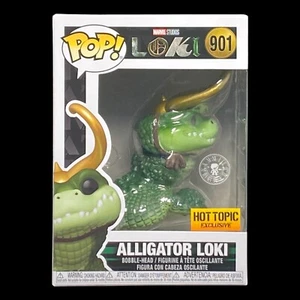 Funko Pop + Protector! Marvel #901 Loki - Caimán (tema candente) *Como nuevo* - Imagen 1 de 12