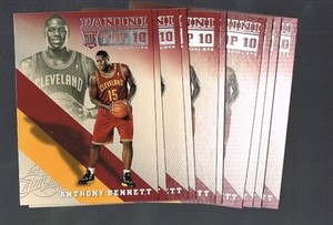 ANTHONY BENNETT #8 RC Rookie TOP 10 2013/14 Panini NBA Quantity Avl.
