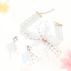 Blumen Halskette & Ohrring Set