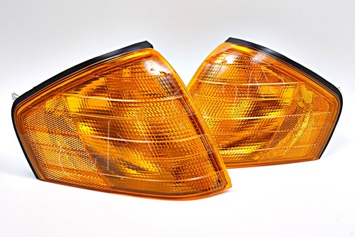 MERCEDES SL Class W129 89-2002 Amber Corner Light Turn Signal Set 