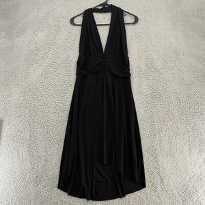 Soprano Halter Dress Womens XL Made in USA Y2K Babydoll Stretch Dancing - Picture 1 of 12