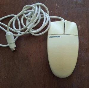 Vintage Microsoft Mouse 2-Button Serial PS/2 Compatible Mouse - Picture 1 of 2