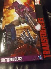 RARE    Hasbro Masterpiece  Transformers Optimus Prime 9  Shattered Glass Action