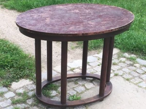 Original Otto Prutscher / Gebrüder Thonet - um 1910 - ovaler Tisch - Bild 1 von 11