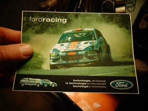 Ancien Autocollant FORD RACING Martini Rallye Rally 2002 - Foto 1 di 2