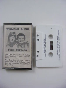 Williams & Ree Buck Fuffalo Vol 3 Music & Comedy Cassette Tape Vintage - Imagen 1 de 7