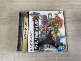 SS Sega Saturn software Virtua Fighter Remix Management 26709 B