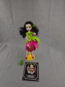 Monster High Scarily Ever After Snow Bite Draculaura G1 rara muñeca coleccionable - Imagen 1 de 15