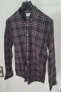Farah Purple and Red Check Shirt * Size Large * Slim fit - Picture 1 of 2