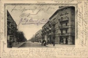 Ak Berlin Pankow, Florastraße, Geschäfte, Litfaßsäule - 4963591 - Bild 1 von 2
