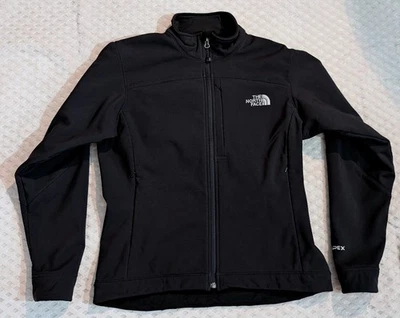 Chaqueta softshell THE NORTH FACE negra Apex Bionic para mujer mediana Foto 1 de 4