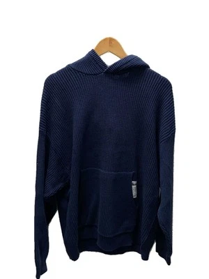 STUSSY Sudadera De Algodón Con Capucha/Parka/L/Algodón/NVY/Sencilla/117138 Usada - Imagen 1 de 4