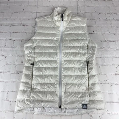 Chaleco ligero acolchado acolchado REI Co-op blanco talla pequeña para mujer Foto 1 de 4