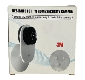 Paquete de 4 soportes de pared interiores para cámara de seguridad para el hogar Yi, sin perforaciones, extremadamente... - Imagen 1 de 2