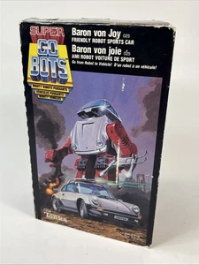 Gobots Baron Von Joy Friendly Robot Sports Car Complete In Box Tonka Vintage - Picture 1 of 24