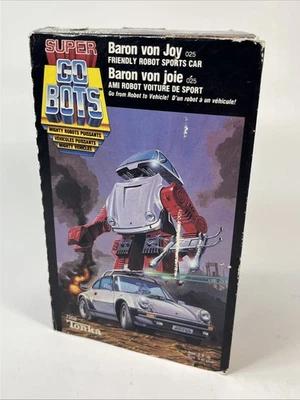 Gobots Baron Von Joy Friendly Robot Sports Car Complete In Box Tonka Vintage - Image 1 of 4