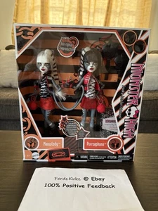 Monster High Boo-Riginal Creeproduction Meowlody And Purrsephone 2 Pack INHAND - Picture 1 of 6