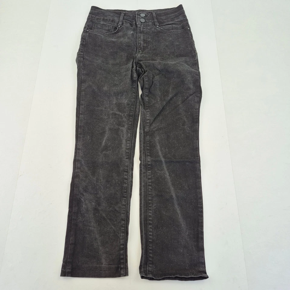 JASPER CONRAN Jeans 10 Black Women's Cotton Blend Straight Leg Style - Image 1 of 4