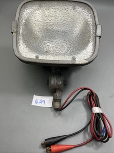 VINTAGE OUTDOOR INDUSTRIAL COMMERCIAL LIGHTING HALOGEN 500 FLOODLIGHT SteamPunk - Picture 1 of 9