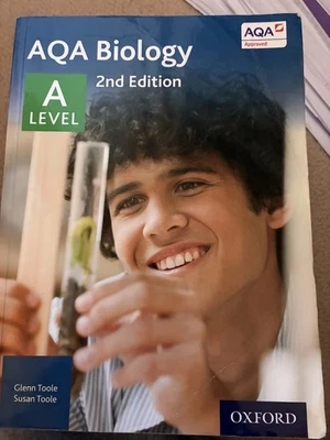 AQA A level Biology Textbook & CGP revision Guide - Image 1 of 3