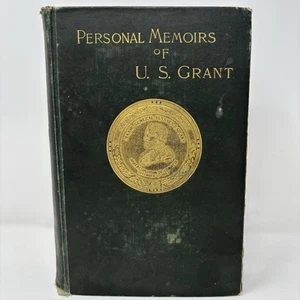 Personal Memoirs of U.S. Grant Antique First Edition 1885 Vol 1 Charles Webster - Bild 1 von 23