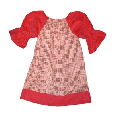 Nueva túnica/vestido Hannah Kate 7 de pana amapola mangas hinchadas $58 Foto 1 de 2
