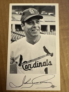 JOHNNY ROMANO 1967 St. Louis Cardinals Team Issued Postcard Photocard - Picture 1 of 2