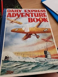 DAILY EXPRESS ADVENTURE BOOK - HARDBACK - 1934 - Picture 1 of 10