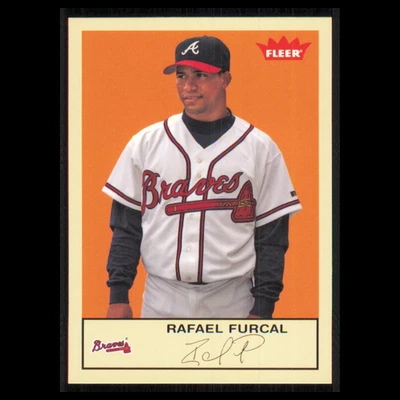 Rafael Furcal #287 2005 Fleer Tradition Atlanta Braves Baseball Card MLB NM - Image 1 of 3