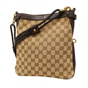  GUCCI Shoulder Bag GG Canvas 109106 gold hardware 369532 - Picture 1 of 10