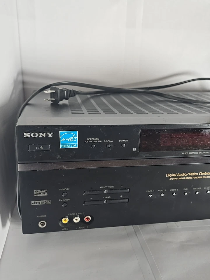 Sony STR DE697 7.1 Channel 700 Watt Audio Video A/V Control Center Rec NO Remote - Image 1 of 4