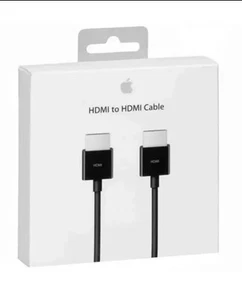 Apple 1.8m Male to Male 19 Pin HDMI Video/Audio Cable for Mac Mini/TV New Sealed - Picture 1 of 4