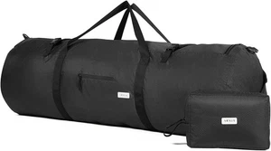 Arxus Borsa Sportiva Grande 90L 50L 30L per Viaggio Sport, Donna XL-90L, Nero - Foto 1 di 7