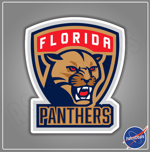 Florida Panthers NHL Ice Hockey Logo Sticker Decal *Size: 3