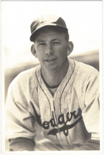 Bill Posedel vintage George Burke Baseball photo! Authentic! 18664