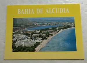 Bahia De Alcudia Spain Postcard (B2) - Picture 1 of 2