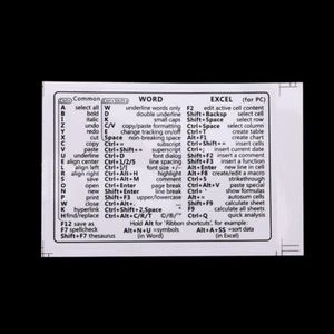 5Pcs Reference Keyboard Shortcut Sticker Adhesive For Windows Laptop Stickers - Afbeelding 1 van 11