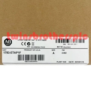 Rubinetto Ethernet/IP a 3 porte AB 1783-ETAP1F/A nuovo sigillato in fabbrica - Foto 1 di 7